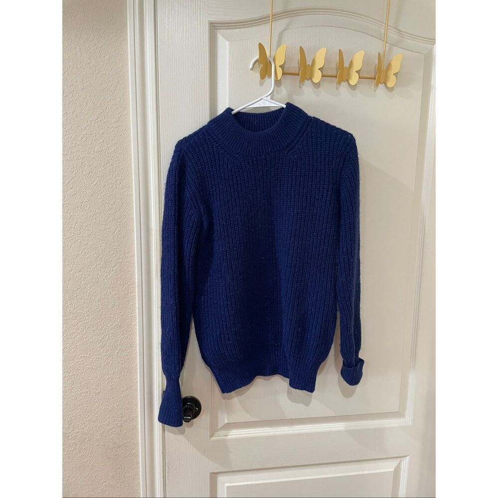 Alice Walk Alpaca Crewneck Pullover Sweater Size XS